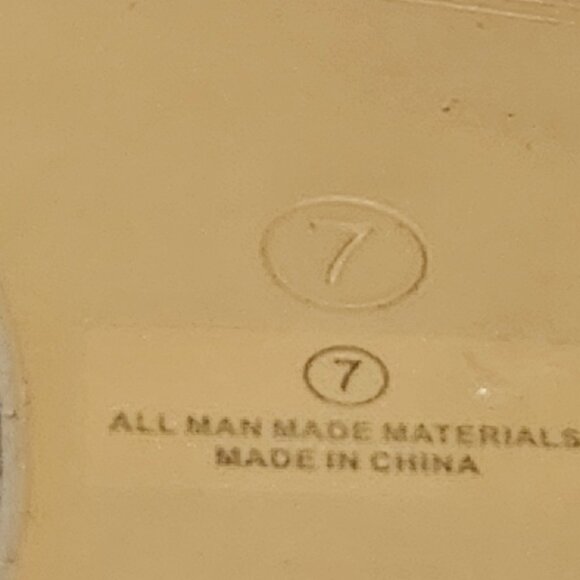 Venus Multicolored Bling Silver Black Rhinestone & Sequin Toe Loop Sandals Sz 7 - Picture 5 of 6